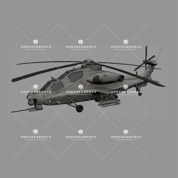 蓟州武装直升机3D模型